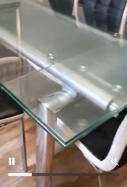 Photo of free Lovely glass extended table (N8) #3