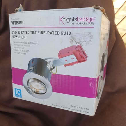 Photo of free 2 Downlights New In Boxes (Burbage SK17) #1