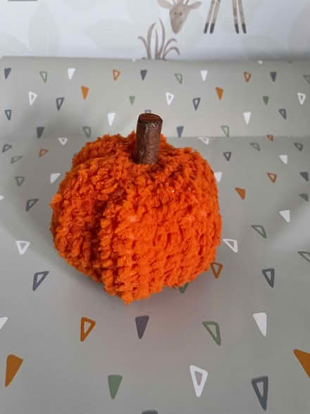 Photo of free Small pumpkin ornament (Thringstone LE67) #1