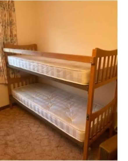 Photo of free bunk bed with mattresses (Drylaw EH4) #1