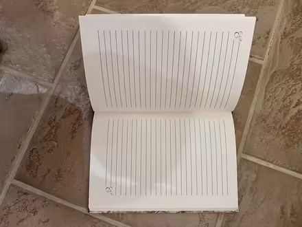 Photo of free Unused notebook (Fisher Heights) #2