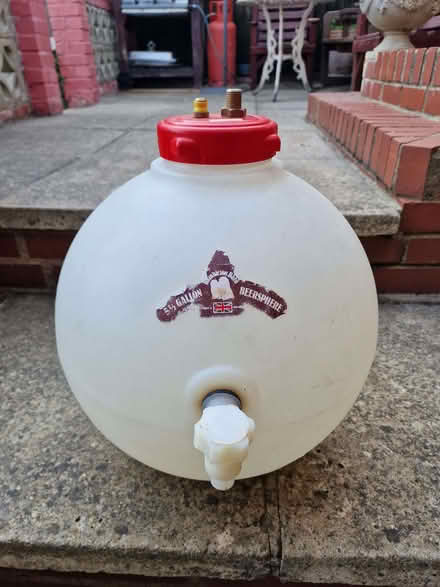 Photo of free 5 Gallon beer brewing barrel (Lye Valley OX4) #1