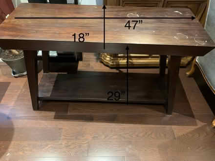 Photo of free Console table (Royal York and Bloor) #2