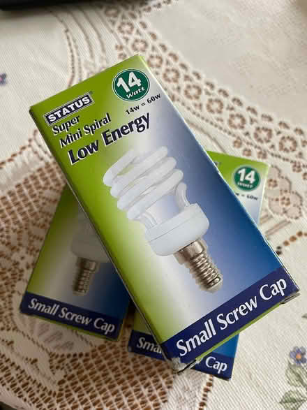 Photo of free 3 low energy screw in light bulbs (Northallerton DL7) #1