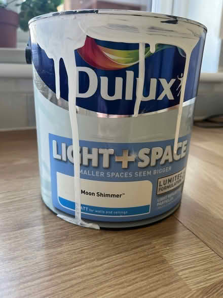 Photo of free Dulux light and space paint 2.5 litres (Cubbington CV32) #1
