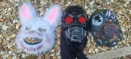 Photo of free 3 Halloween masks (Glusburn BD20) #1