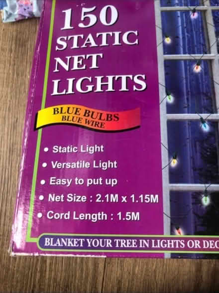 Photo of free Static Net Lights (Cheshunt En8) #3