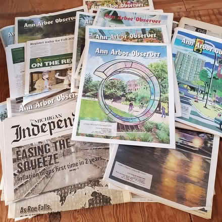 Photo of free Stack of local publications (Ann Arbor Northwest Side) #1