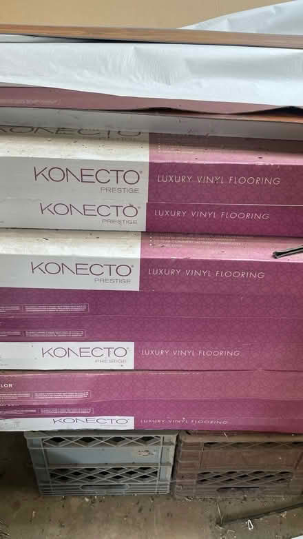Photo of free Luxury vinyl flooring stick-on (Worthington Ohio) #2
