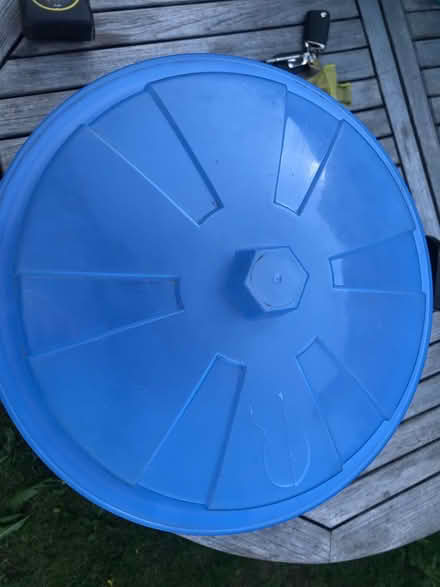 Photo of free plastic dustbin 35cm tall plus lid (Blagdon BS40) #1