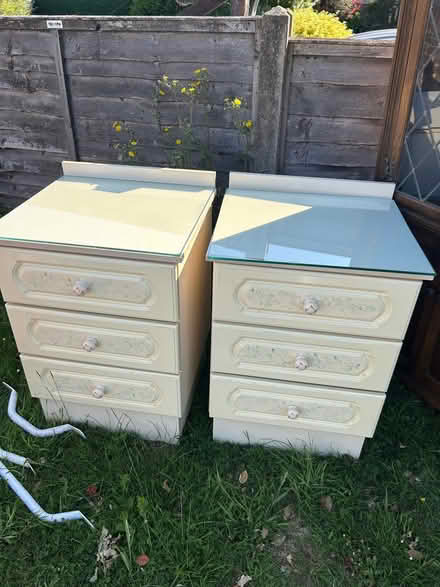 Photo of free Bedside Tables, Dressing Table And Stool (CT6) #2