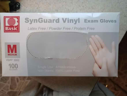 Photo of free Vinyl gloves, 4 prong cane (55th & Main) #2