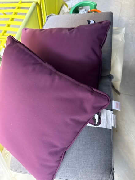 Photo of free Cushions and seat pads x 2 (Horsham) #1