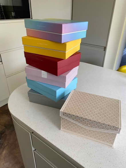 Photo of free 7 small empty boxes (Arnside LA5) #4