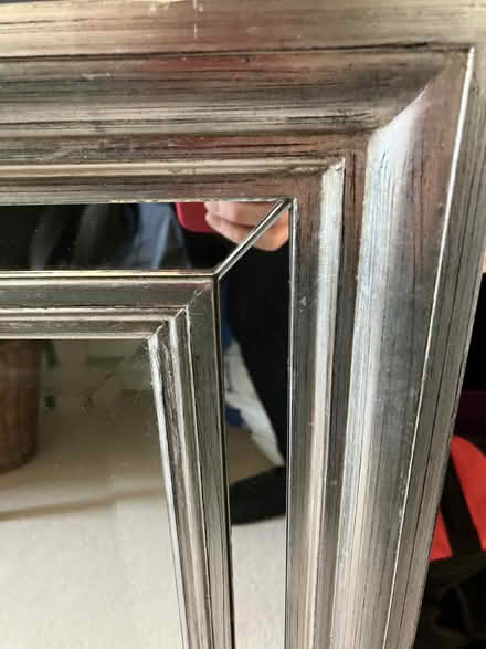 Photo of free Large Mirror Silvery Frame (Maida Vale W9) #2