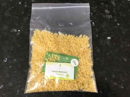 Photo of free Yellow Beeswax Pellets (Barnham) #1