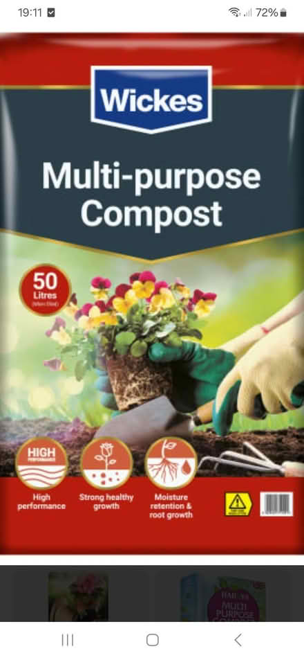 Photo of free 3 bags of peat-free multipurpose compost (Springburn G21) #1