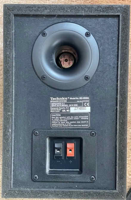 Photo of free A pair of Technics loudspeakers. (Fishers Green SG1) #2