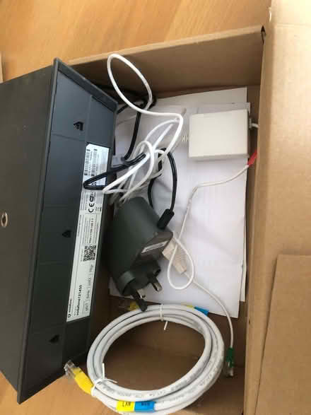 Photo of free Vodafone Wi-fi Hub with power lead & cables (Wood Farm OX3) #3