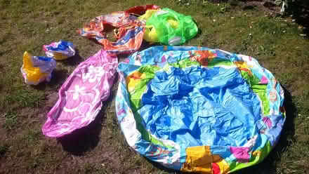 Photo of free GARDEN BLOW UPS - Pool, Rings etc. (Highbridge TA9) #1