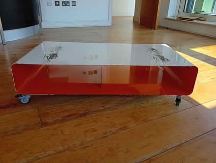 Photo of free TV stand on casters (Clerkenwell EC1M) #1