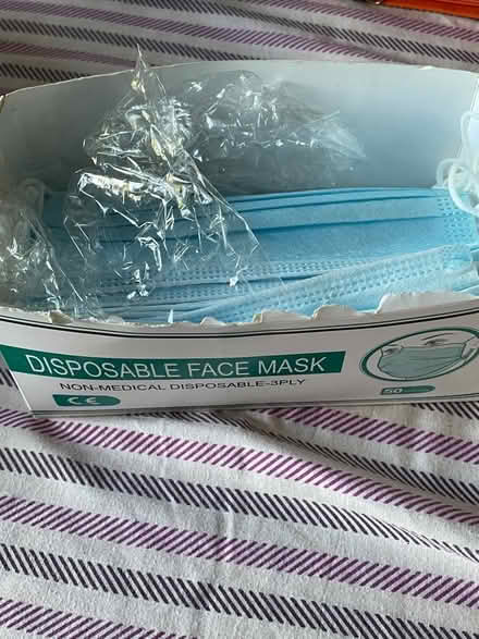 Photo of free Opened box of face masks (Linden GL1) #1