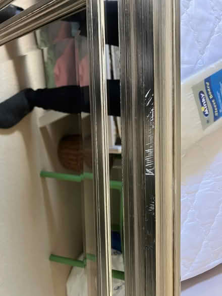 Photo of free Large Mirror Silvery Frame (Maida Vale W9) #4