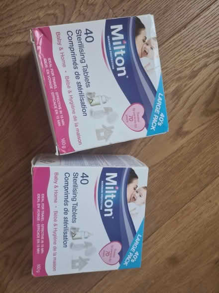 Photo of free Milton Sterilising tablets (CT17) #1