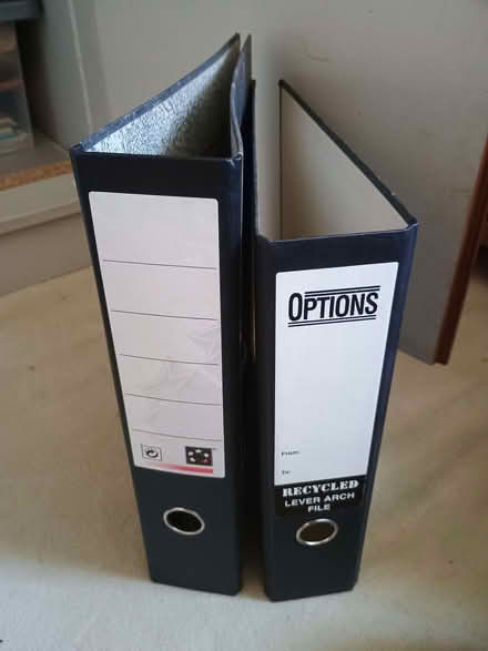 Photo of free A4 Lever Arch and Ringbinder Files (Bloomfield) #1
