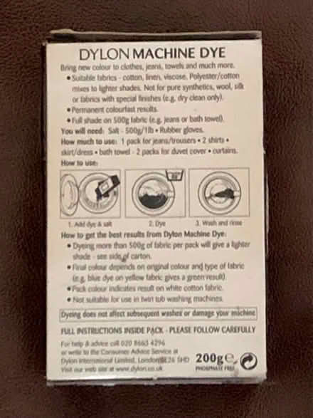 Photo of free Black dye for fabric (Kendal) #2