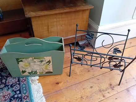 Photo of free Two magazine racks (Dorchester near Top o' Town) #1