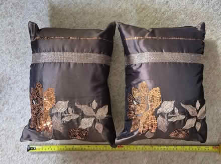 Photo of free 4 scatter cushions (Roundwood AL5) #1