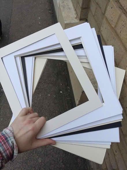 Photo of free Card mounts for picture framing (TN34 Halton (West Hill - Ore)) #1