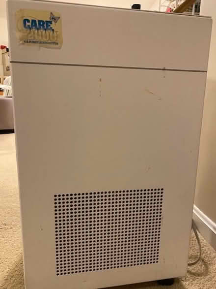 Photo of free CARE 2000 Air Purifier (Purcellville, VA 20132) #2