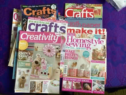 Photo of free Mixed craft magazines (AB21) #1
