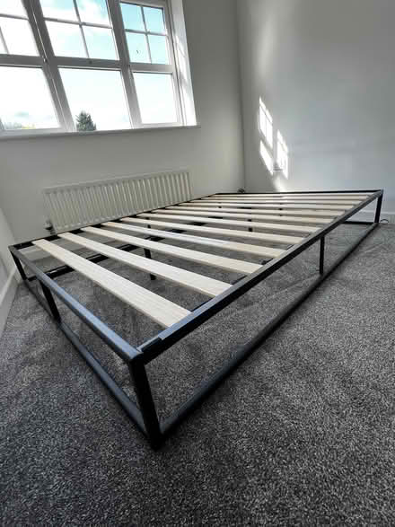 Photo of free Queen size bed frame 152 x200cm (Short Heath B23) #2