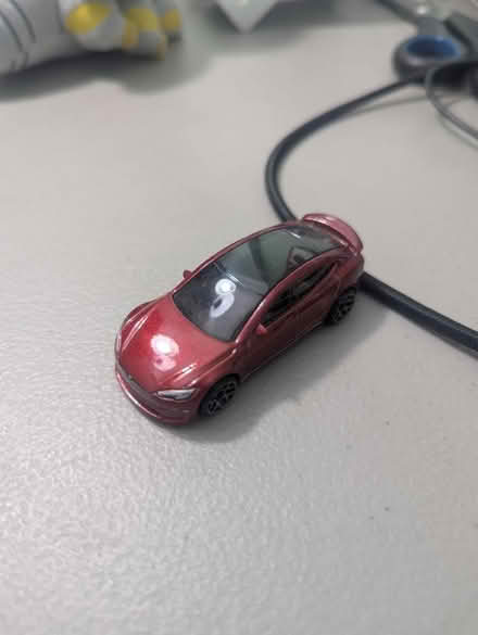 Photo of free Tesla Model S matchbox car (Tufts) #1
