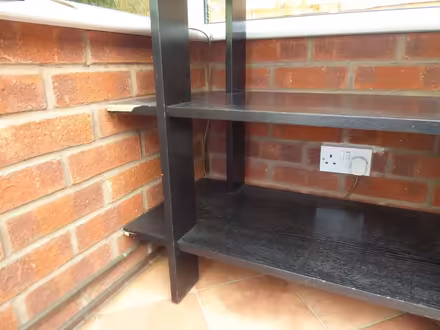 Photo of free Large Black bookcase/room divider (Coleshill B46) #3