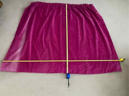Photo of free Bright pink girls’ curtains (Marlow SL7) #2