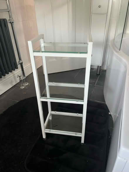 Photo of free Metal & Glass bathroom shelves (Whitton TW3) #1