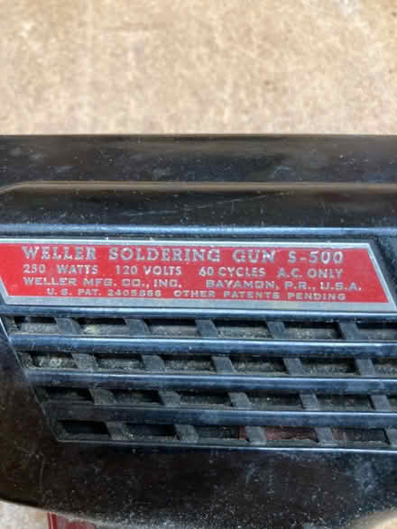 Photo of free Old seller soldering iron (Waltham ma) #2