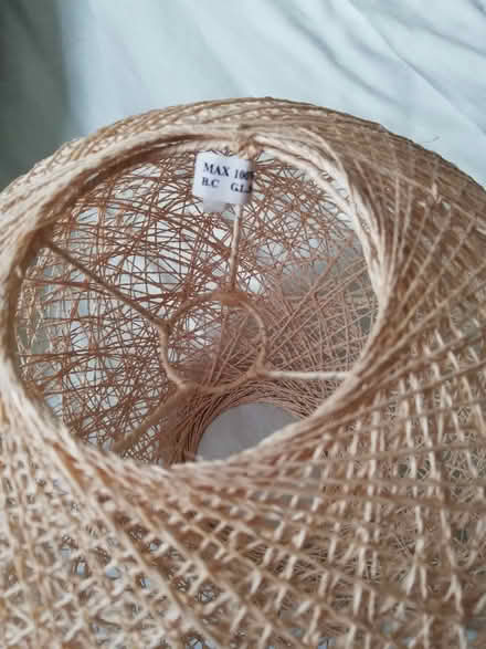 Photo of free Lampshade 25cm Natural Cord (NW10) #2