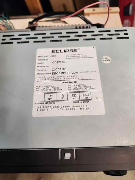 Photo of free Eclipse double Din head unit (Bayview and Wellington) #3