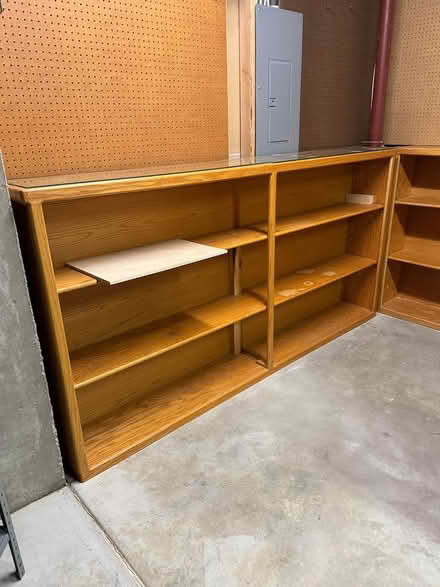 Photo of free Wood Book Shelves (3 shelves) (Westminster, CO 80031) #2