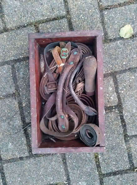Photo of free Leather straps and handles (Kennington OX1) #1