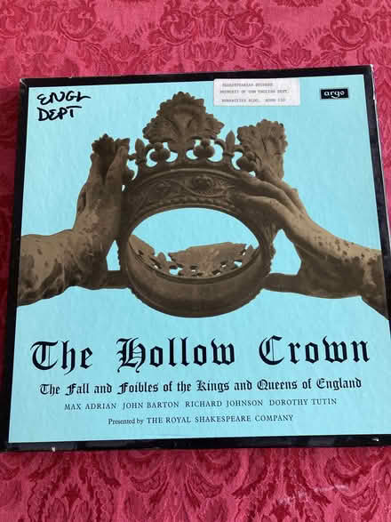 Photo of free Vinyl Record on English Royalty (Near Eubank Costco (SE)) #1