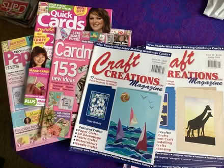 Photo of free Card craft magazines (AB21) #1