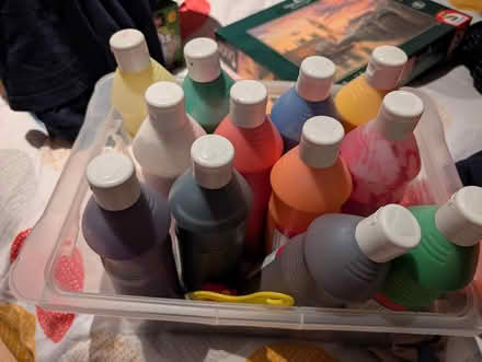 Photo of free Children's paints (N11 3qa nr new Southgate stn) #1