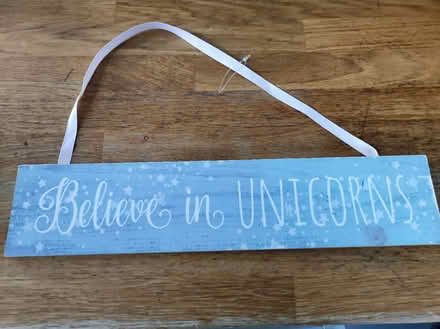 Photo of free Unicorns sign (Reabrook Estate SY3) #1