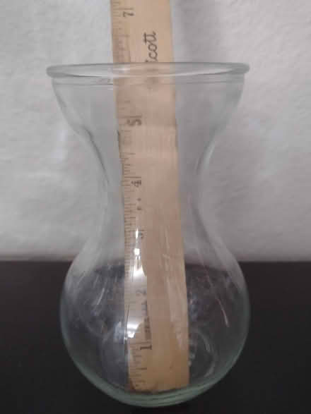 Photo of free 6" Hourglass vase (Ballard) #1
